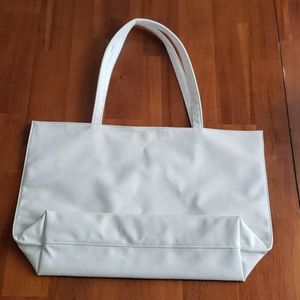 white tote bag, never used